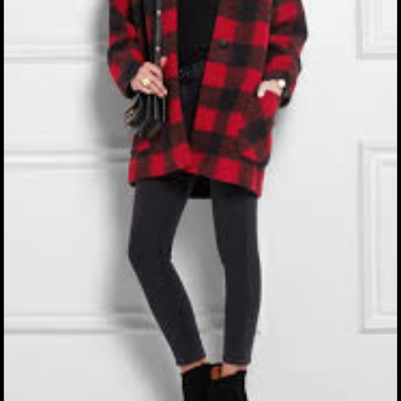 isabel marant etoile gabrie coat - Picture 3 of 6